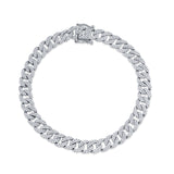 14 kt white gold link bracelets - sc55005671v2