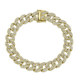14 kt yellow gold link bracelets - sc55010095