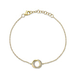 14 kt yellow gold chain bracelets - sc55012775