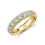 14 kt yellow gold classic wedding bands - sc55020365