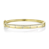 14 kt yellow gold bangle bracelets - sc55020587zs