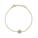 14 kt yellow gold chain bracelets - sc55020614